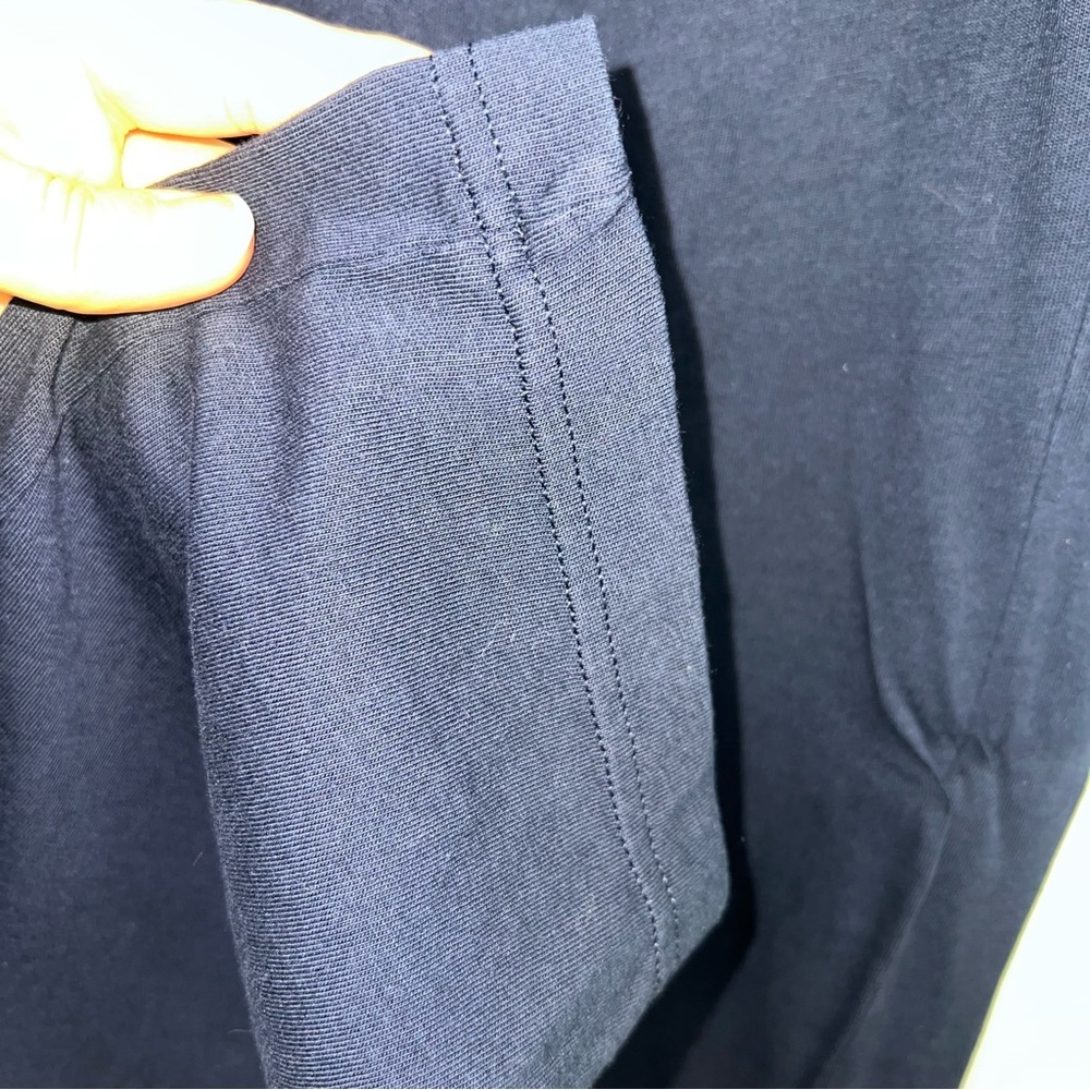 Polo by Ralph Lauren Pajama Set Gray Tee and Navy Pants Z Loungewear Sleepwear L - Picture 9 of 13